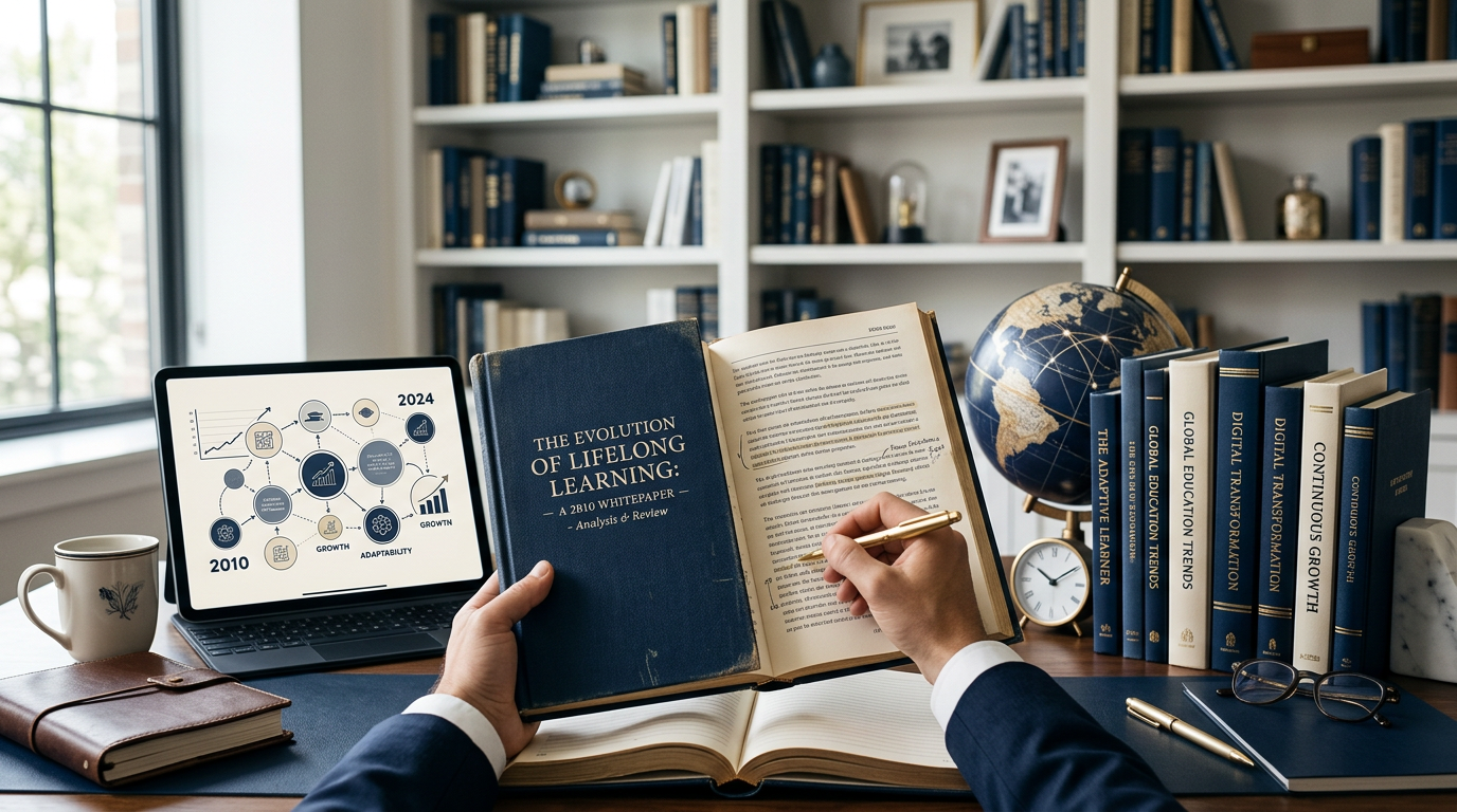 Cover image for "Lifelong Learning Is the New Normal — Revisiting the 2010 Whitepaper"