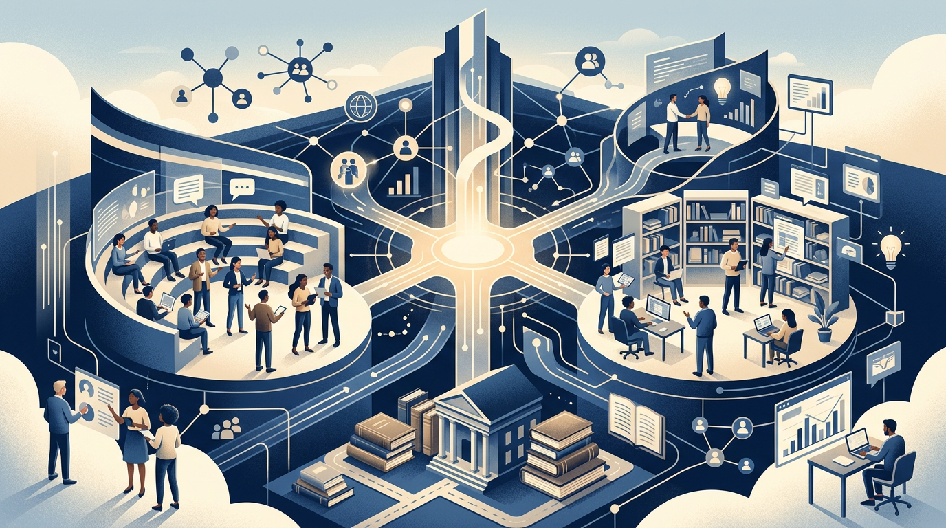 Cover image for "Community, Context, Content — The Platform That Supersedes the LMS"